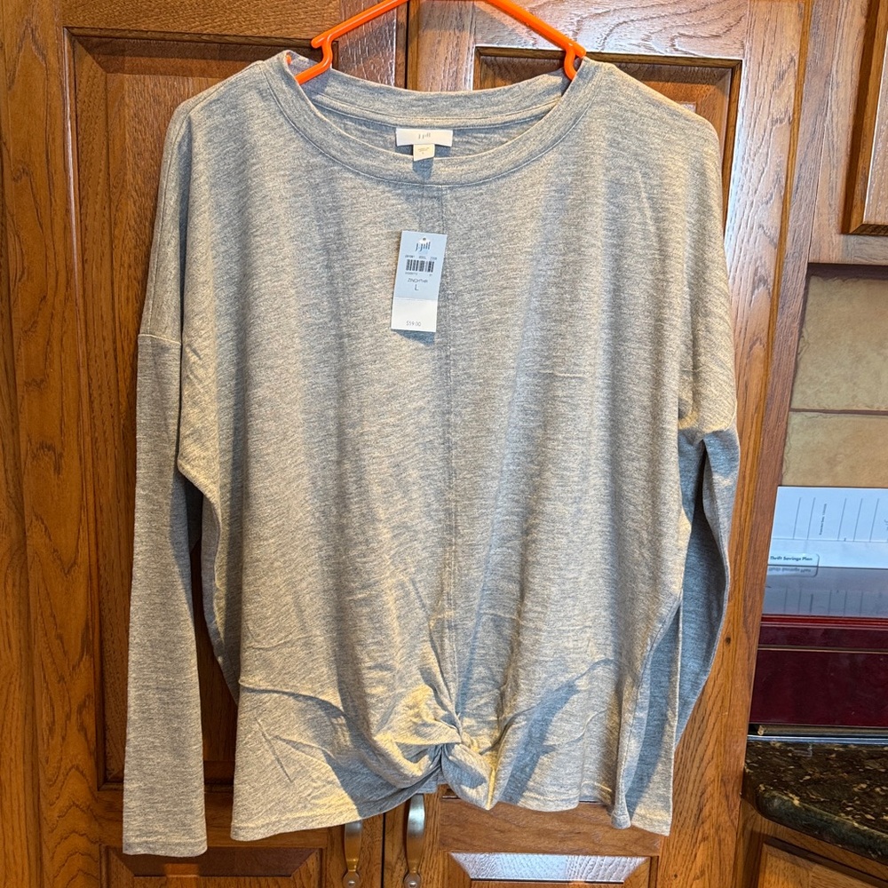 J. Jill Gray Long Sleeve Top